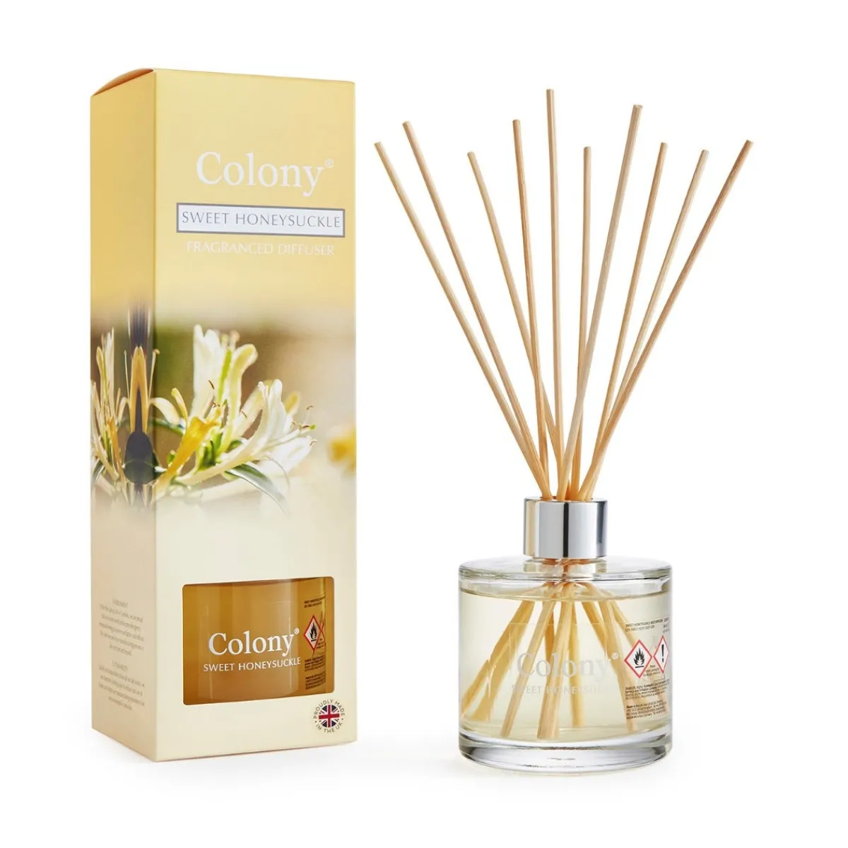 Colony Sweet Honeysuckle 200ml Diffuser New
