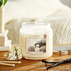 Colony Vanilla & Cashmere Medium Candle Outlet