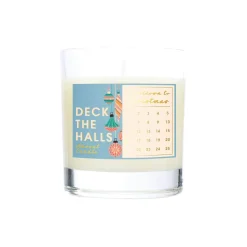 Deck The Halls Medium Candle Sale