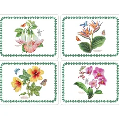 Pimpernel Exotic Botanic Garden Set of 4 Placemats Outlet