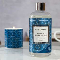 Fired Earth Assam & White Cedar Refill New