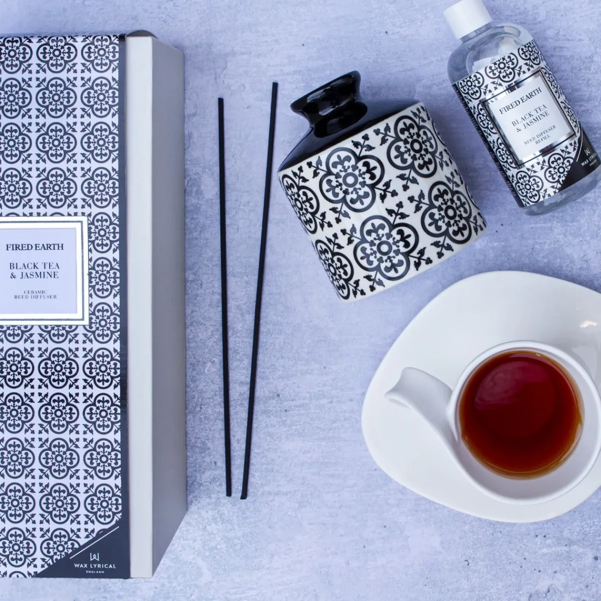 Fired Earth Black Tea & Jasmine Diffuser Hot