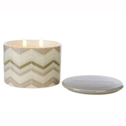 Fired Earth Darjeeling & Damask Rose Candle L Discount