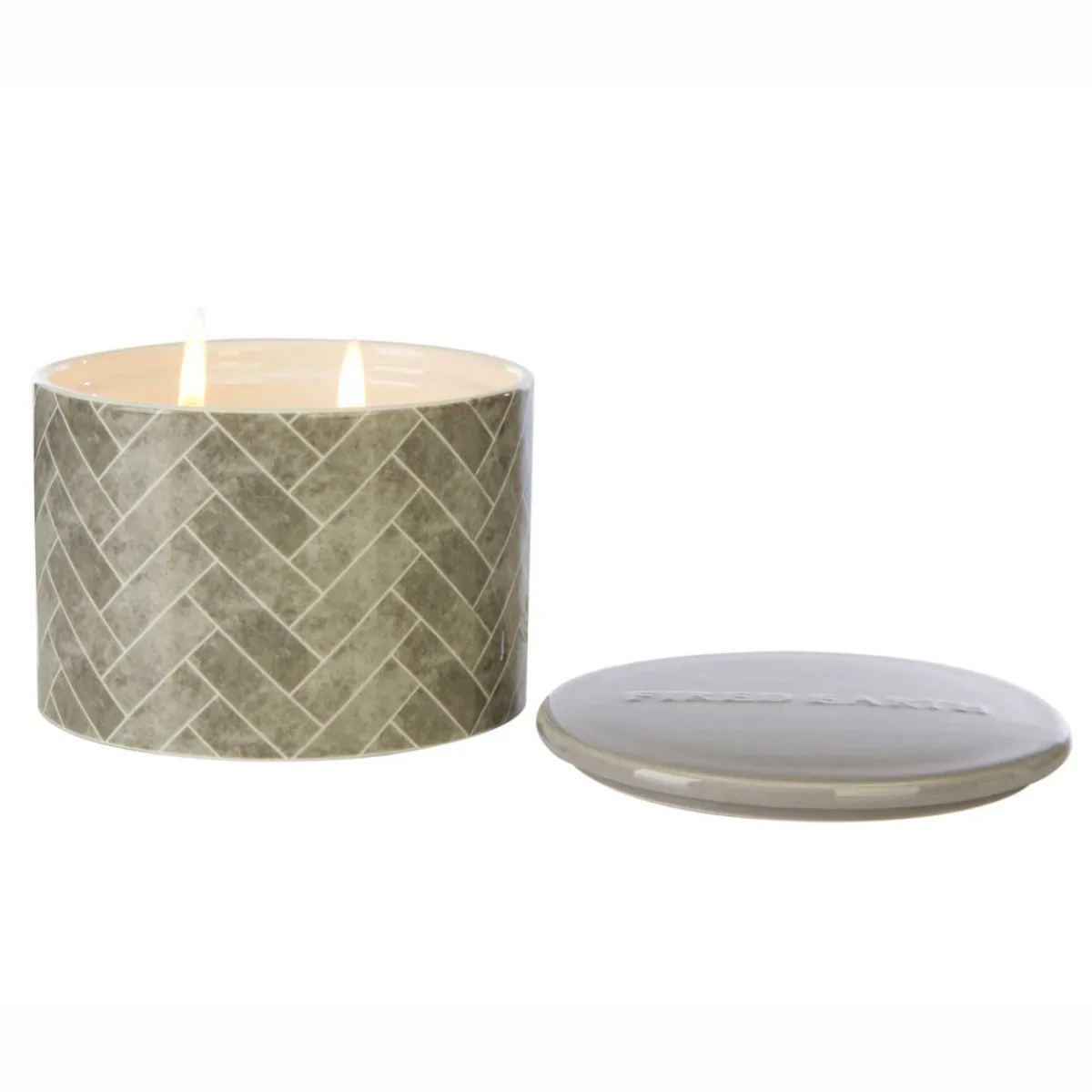 Fired Earth Earl Grey & Vertivert Candle L Best