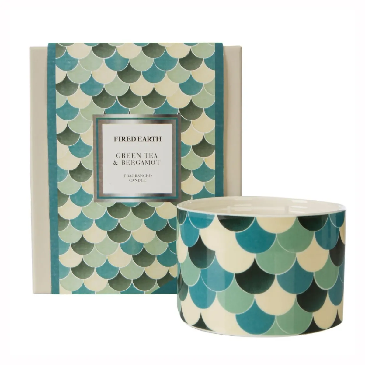 Fired Earth Green Tea & Bergamot Candle L Best