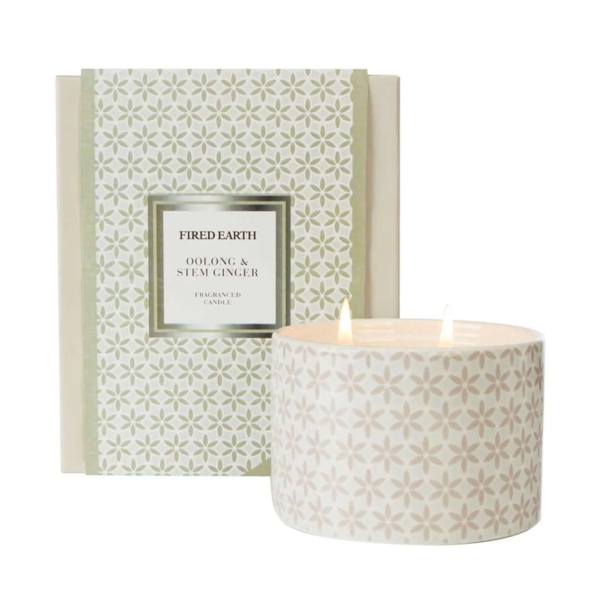 Fired Earth Oolong & Stem Ginger Candle L Hot