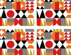 Pimpernel Go Bold Set of 4 Large Placemats Outlet