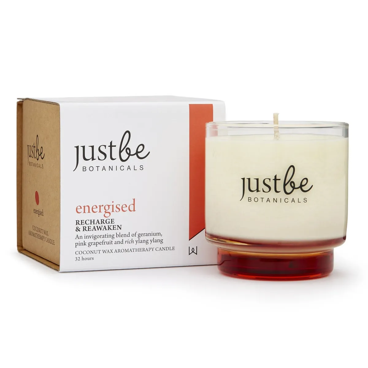 JustBe Botanicals Candle - Energised Sale