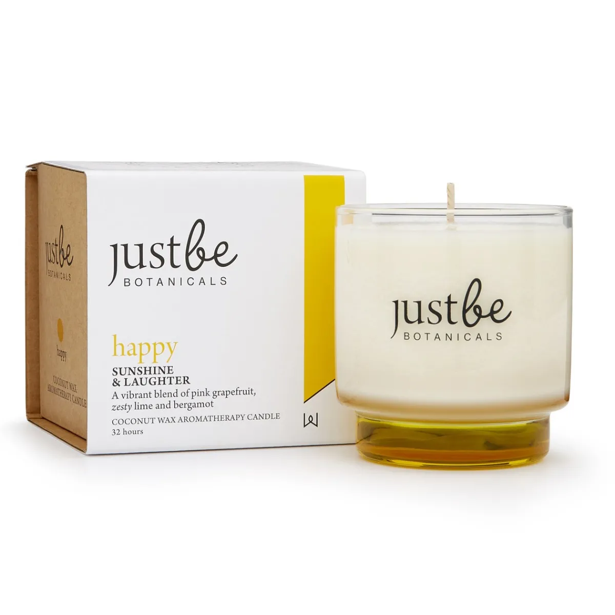 JustBe Botanicals Candle - Happy Sale