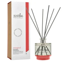 JustBe Botanicals Reed Diffuser - Energised Hot