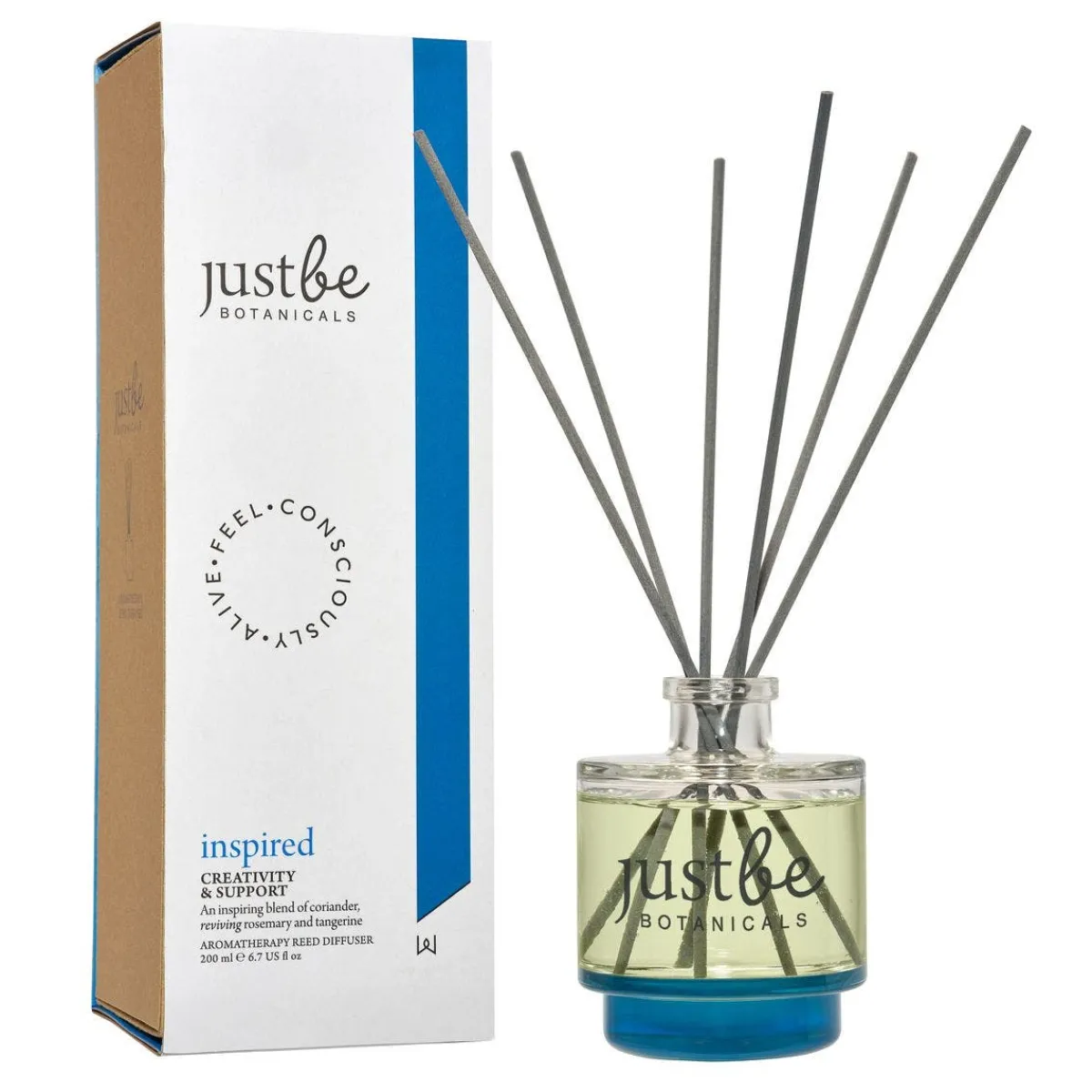 JustBe Botanicals Reed Diffuser - Inspired New