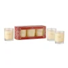 Lakeside Set of 3 Christmas Candles Fashion