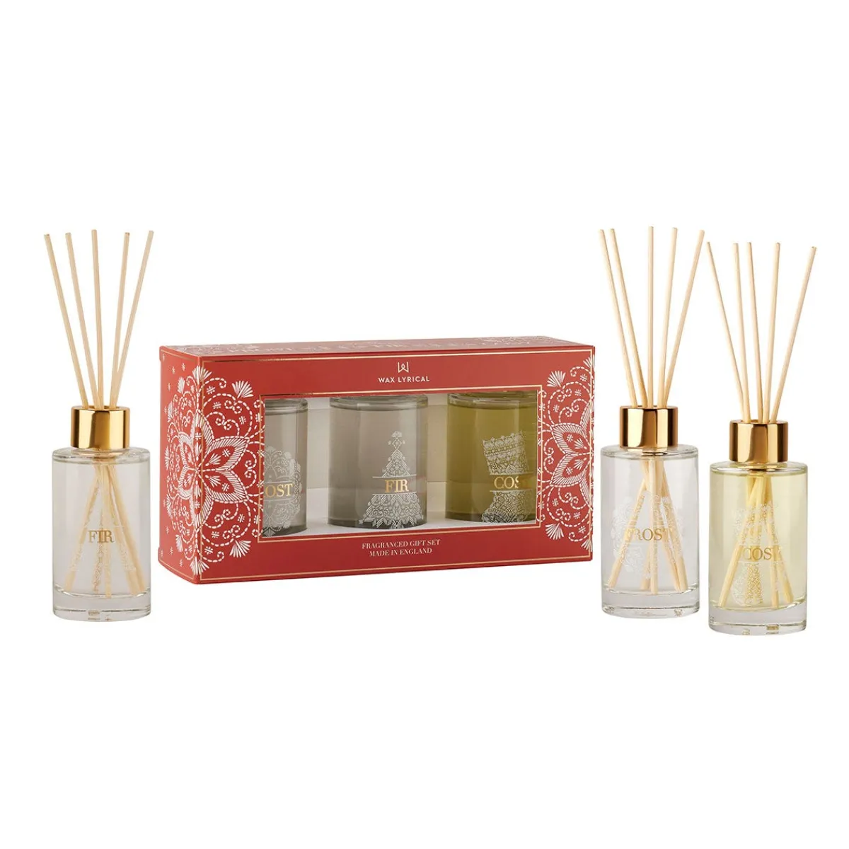 Lakeside Set of 3 Christmas Reed Diffusers Best