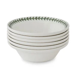 Portmeirion Laurel Leaf Set of 6 Cereal Bowls Clearance