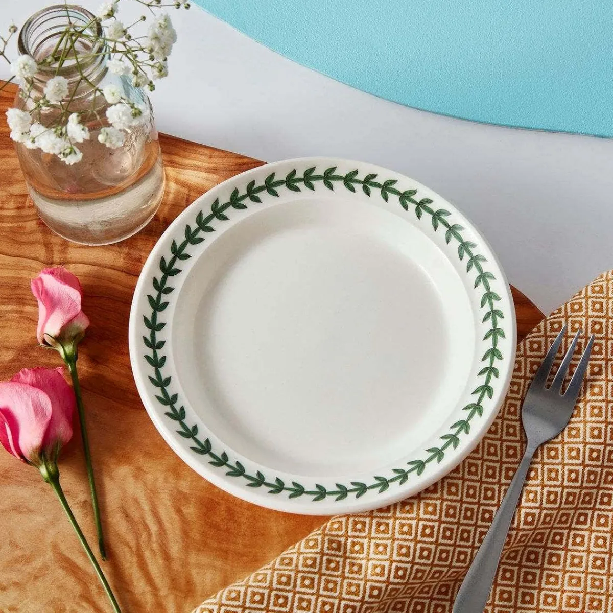 Portmeirion Laurel Leaf Side Plate Online