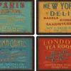 Pimpernel Lunchtime Set of 4 Large Placemats Hot