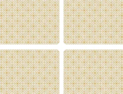 Pimpernel Luxe Set of 4 Large Placemats Outlet