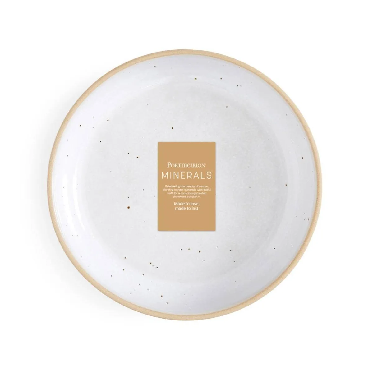 Portmeirion Minerals Low Bowl, Moonstone Discount