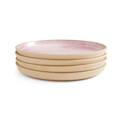 Portmeirion Minerals Set of 4 Side Plates, Rose Quartz Fashion