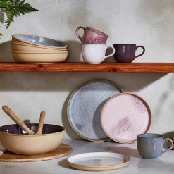 Portmeirion Minerals Set of 4 Side Plates, Rose Quartz Fashion