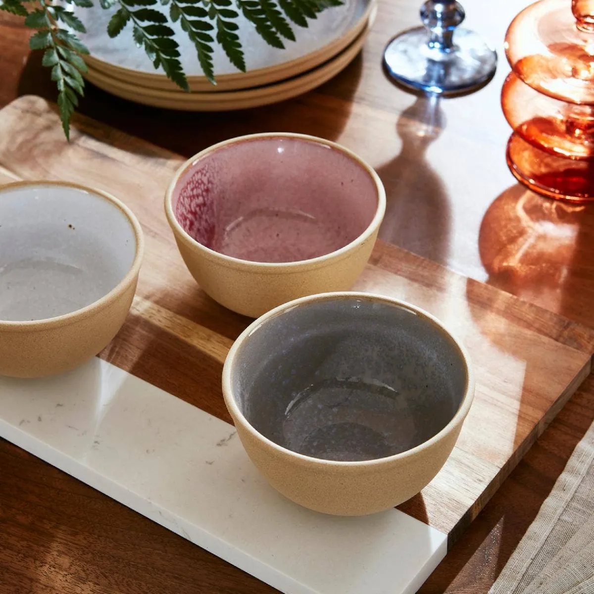 Portmeirion Minerals Set of 4 Small Bowls, Aquamarine Online