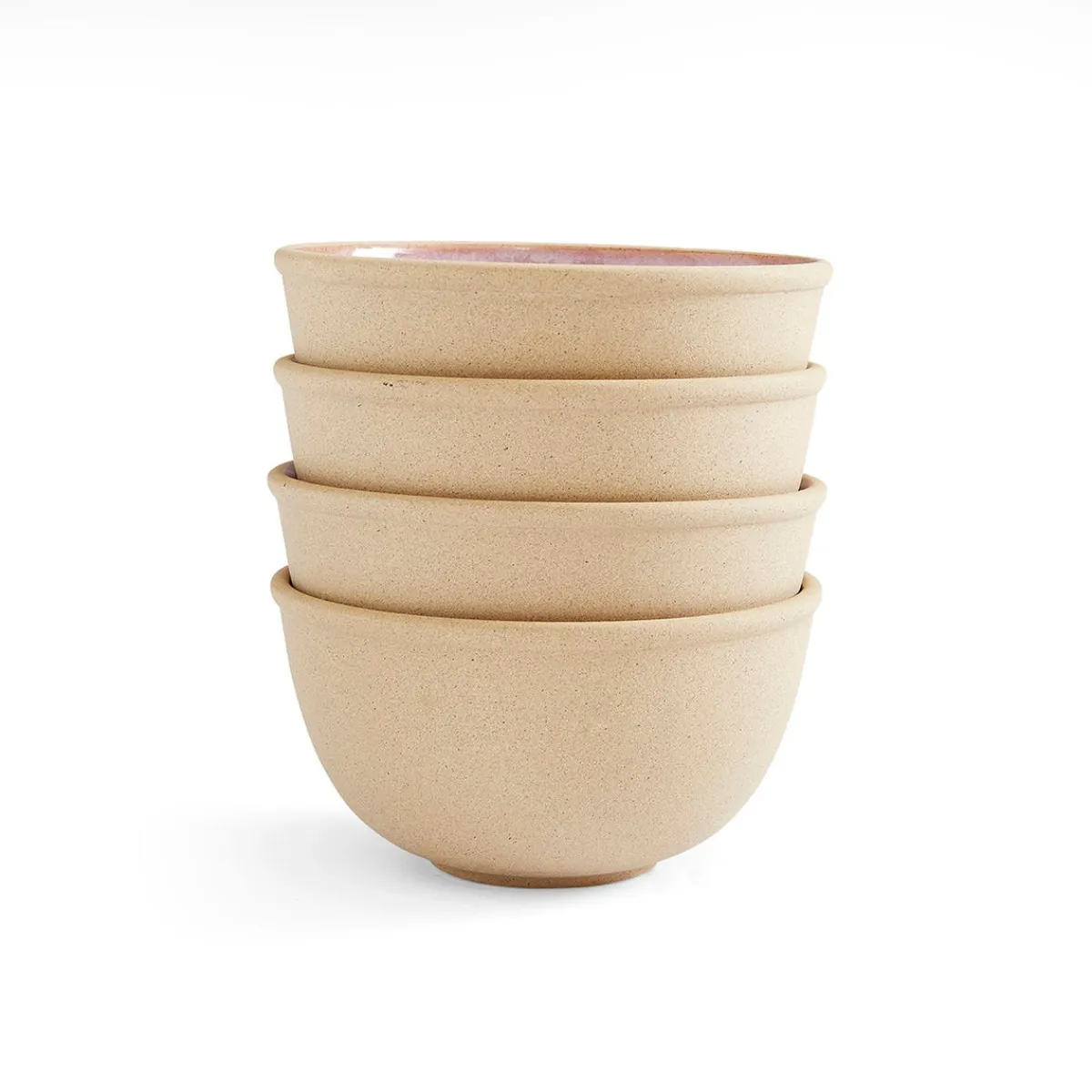 Portmeirion Minerals Set of 4 Small Bowls, Rose Quartz Discount