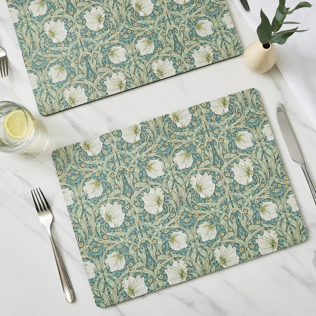 Spode Morris & Co. Pimpernel Set of 4 Placemats New