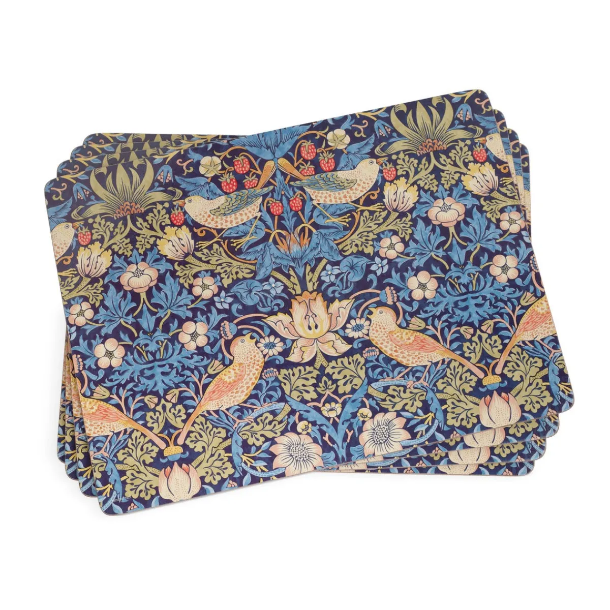 Pimpernel Morris & Co. Strawberry Thief 4 Placemats Outlet