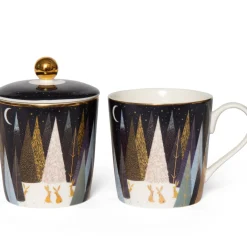Mug and Candle Giftset Frosted Pines Clearance