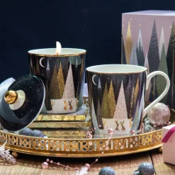 Mug and Candle Giftset Frosted Pines Clearance