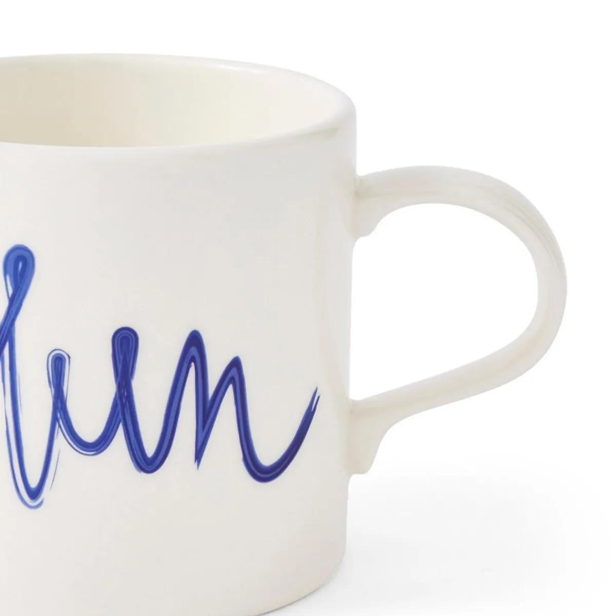 Portmeirion Mug Meirion Mum Mug, Blue & White Outlet