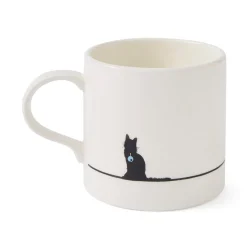 Portmeirion Mug Meirion Silhouette Cat Mug Hot