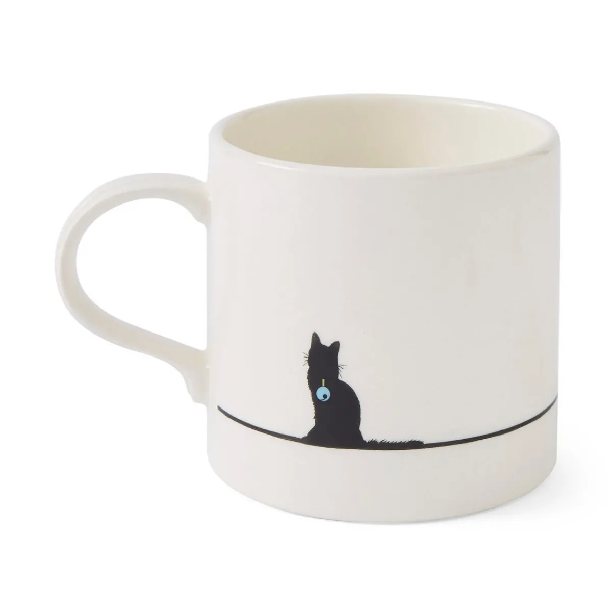 Portmeirion Mug Meirion Silhouette Cat Mug Hot