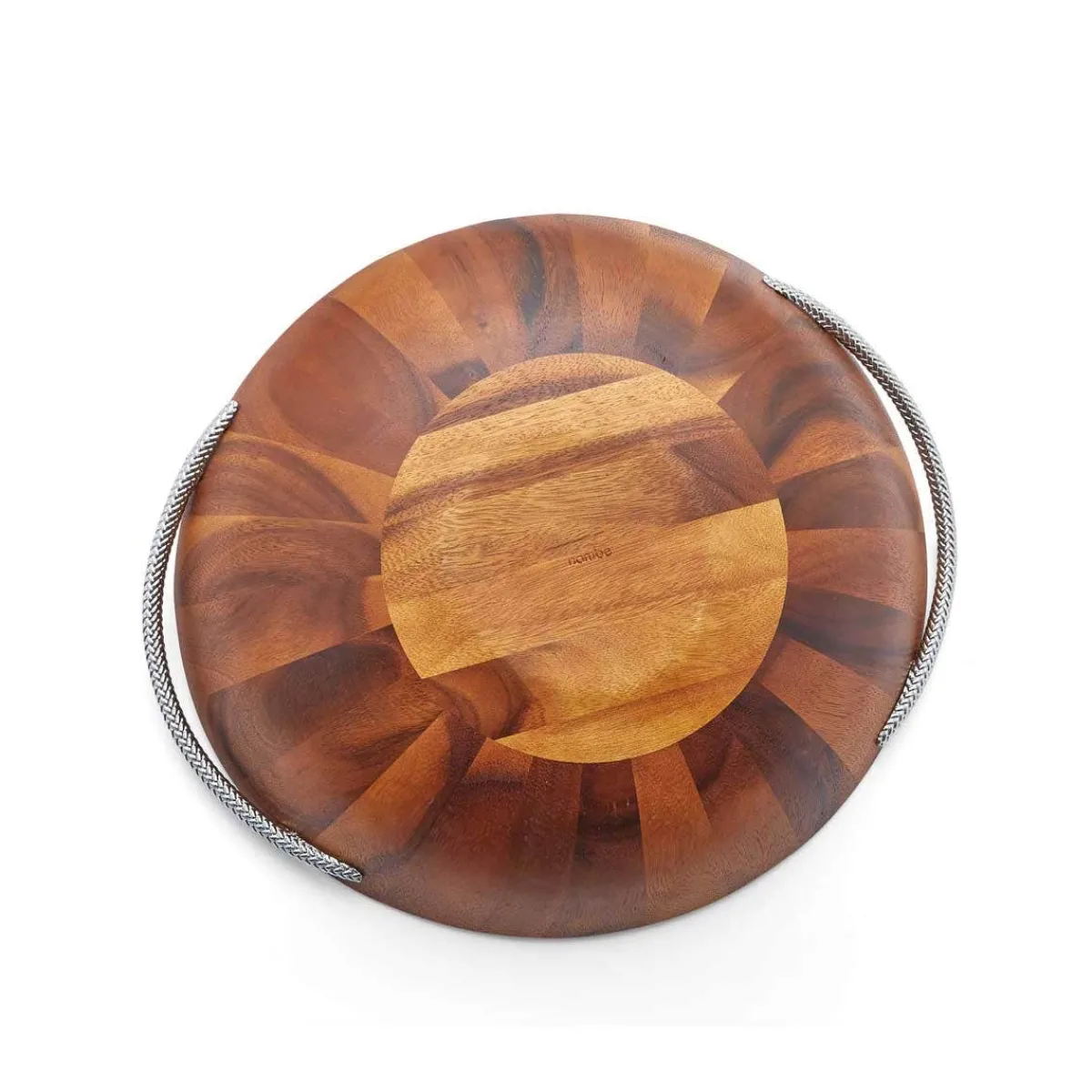 Nambe Nambé Braid Salad Bowl & Servers Hot