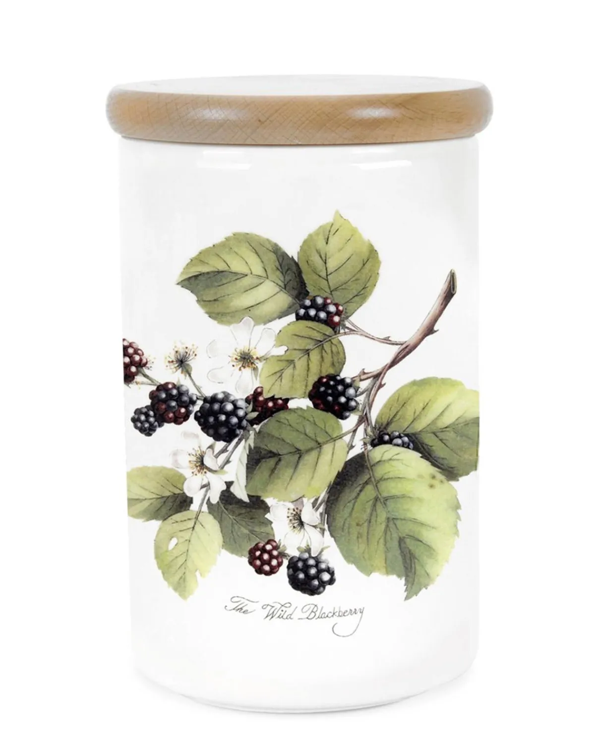 Portmeirion Pomona Blackberry Storage Jar, 14cm Fashion