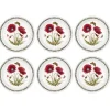Portmeirion Botanic Garden Poppy 8 Inch Plate Set of 6 Best