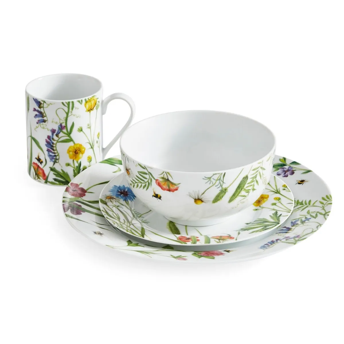 Portmeirion Home 16 Piece Set, Bumble Bee Discount