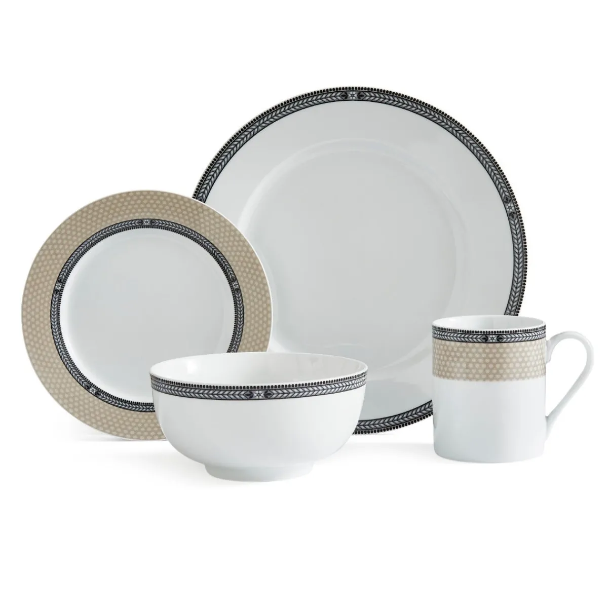 Portmeirion Home 16 Piece Set, Vintage Chic Fashion