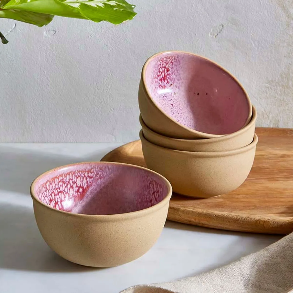 Portmeirion Minerals 5.5" Bowl, Rose Quartz Clearance