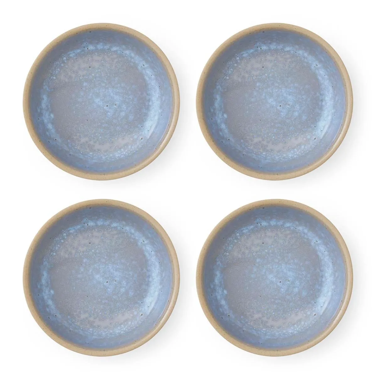 Portmeirion Minerals set of 4, Small Low Bowls, Aquamarine Sale