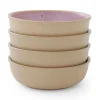 Portmeirion Minerals set of 4, Small Low Bowls, Rose Quartz Best
