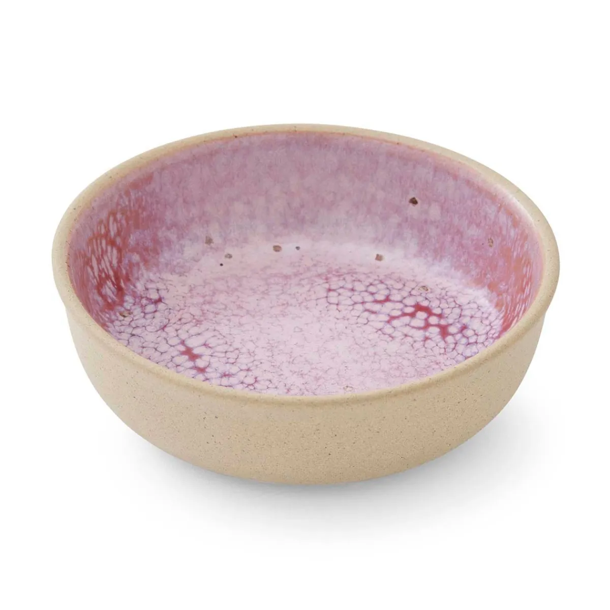 Portmeirion Minerals Small Low Bowl, Rose Quartz Hot