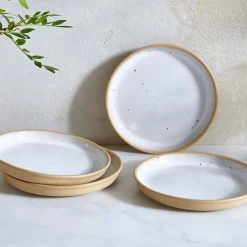 Portmeirion Minerals Tea Plate, Moonstone Best