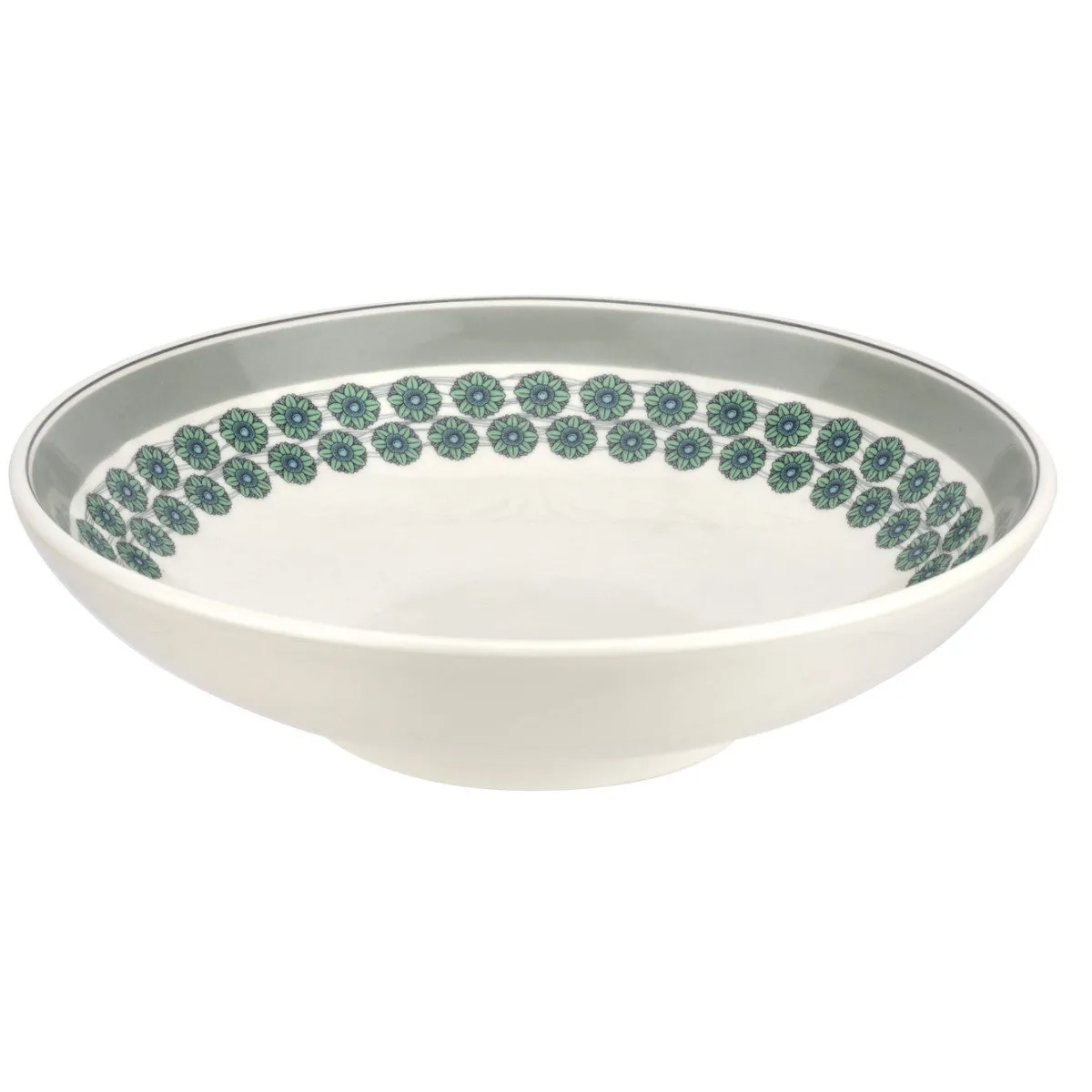 Portmeirion Westerly Grey 8.5 Inch Pasta Bowl Hot