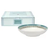 Portmeirion Westerly Turquoise 8.5 Inch Pasta Bowl Hot