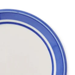 Portmeirion Potter's Stripe Bread Plate, Blue Outlet