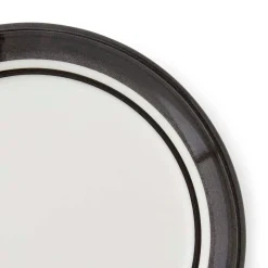 Portmeirion Potter's Stripe Bread Plate, Black New