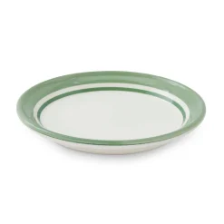 Portmeirion Potter's Stripe Bread Plate, Green Online