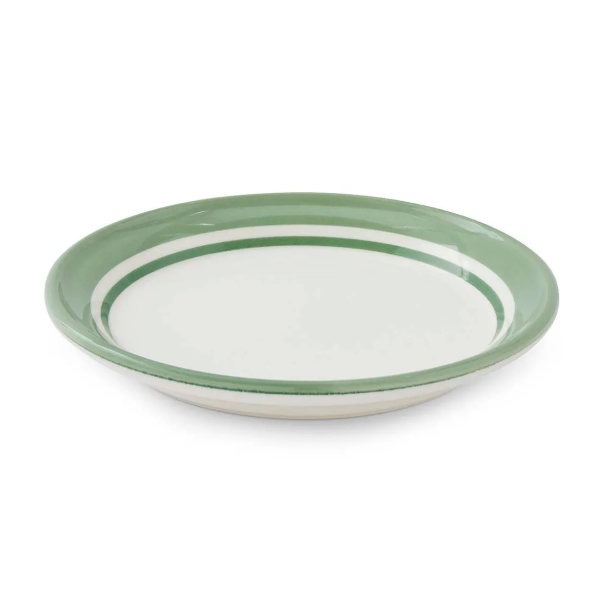 Portmeirion Potter's Stripe Bread Plate, Green Online