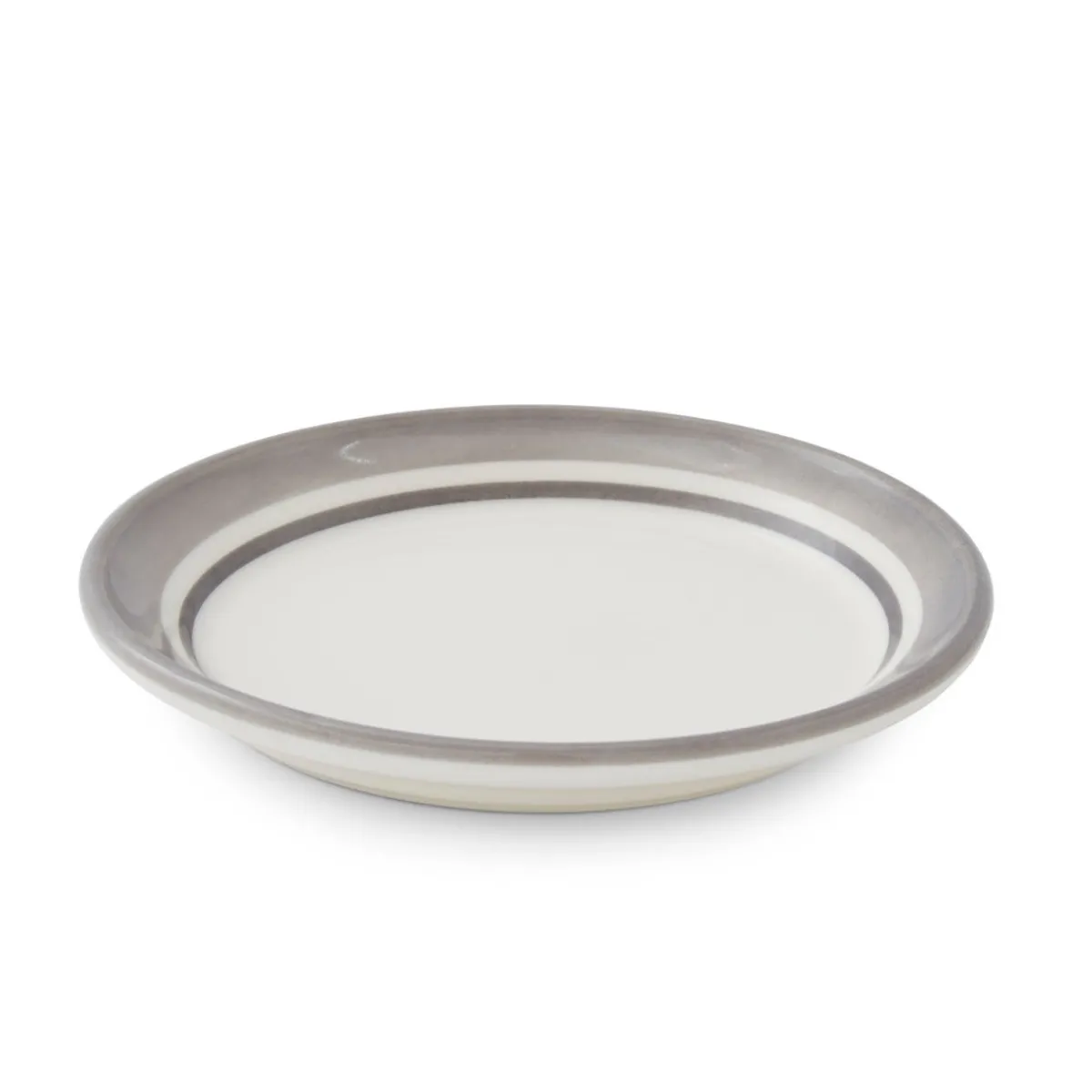 Portmeirion Potter's Stripe Bread Plate, Grey Sale